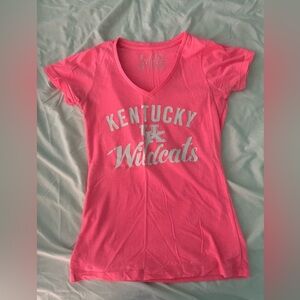 Pink Ketnucky Wildcats v neck